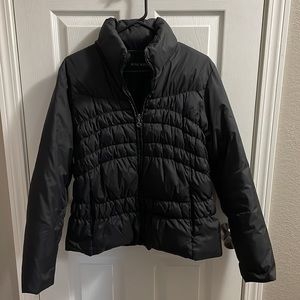 Nine West, Goose Down, Women’s Ski Jacket, Black, size Large.